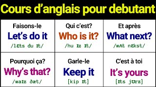 50 Phrases simples pour appdrendre langlais facilement  Cours danglais facile pour debutants [upl. by Brendis889]