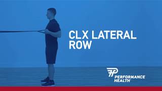 CLX Lateral Row [upl. by Gordon]