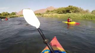 Lower Salt River Kayaking September 6 2024 [upl. by Ahs893]