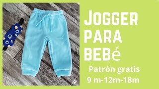 Jogger para bebé paso a paso  patrón  escalado corte y confección paso a paso [upl. by Ameehs559]