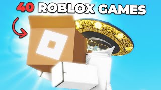 40 ROBLOX Games to Play when Youre Bored [upl. by Efi540]