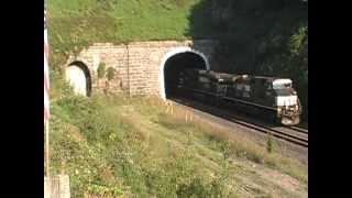 Norfolk Southern Gallitzin Pa at Tunnels Park [upl. by Leduar]