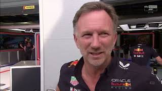 Christian Horner Post Qualifying Interview  Italian Grand Prix 2024 f1 [upl. by Ellennaj468]