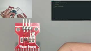 Arduino  Water level sensor 💦💦 [upl. by Yzeerb]