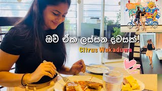 ඔව් ඒක ලස්සන දවසක් 🥰  Citrus Hotel Waskaduwa  Travel vlog by Ushanividanapathirane [upl. by Lisbeth]