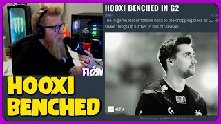 fl0m Reacts to HooXi Benched from G2 [upl. by Sama]