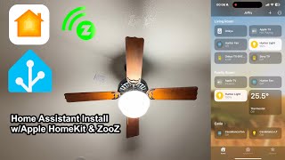 Installing Home Assistant With Apple HomeKit Integration [upl. by Napra633]