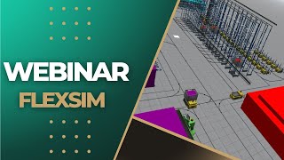 Webinar  Manipulación de material con AGVs en el centro de distribución con FlexSim [upl. by Desta982]