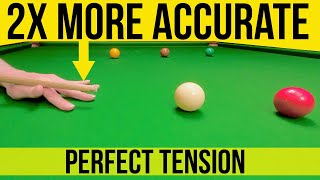 Snooker Cue Action Speed Improve Accuracy 2024 [upl. by Rovit]