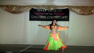 Gigi Dilseh  2016 Belly Dancer of The Universe Celebrity Performance [upl. by Lirret]