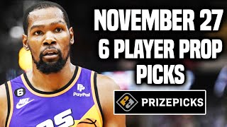 NBA PRIZEPICKS TODAY  6 BEST PROP PICKS  WEDNESDAY  11272024  BEST PROPS  NBA BETTING [upl. by Marlen333]