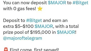 Major deposit Bitgate exchange major bitget [upl. by Treve258]