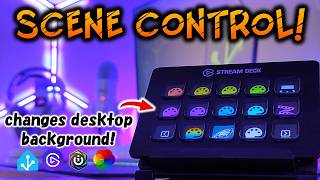 ULTIMATE Smart Home SCENE CONTROL ft Elgato Stream Deck [upl. by Kimbra]