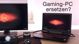 Notebook als Desktop Ersatz für Gaming [upl. by Annemarie]