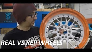 REAL WHEELS VS REPLICA WHEELS [upl. by Haelem]