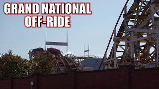 Grand National OffRide Footage Blackpool Pleasure Beach Racing Wood Coaster  NonCopyright [upl. by Horace]