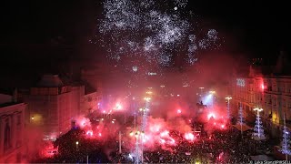 UŽIVO Doček Vatrenih u Zagrebu [upl. by Zerep844]