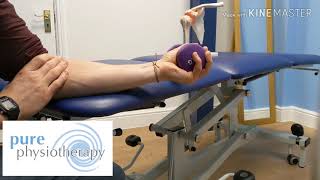 Wrist Strengthening  Pronation and Supination with Dumbbell [upl. by Lizned]