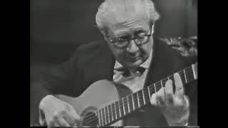 Andres Segovia  Granados  Andaluza 1959 [upl. by Shiroma182]