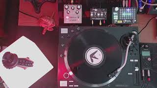 Aphex Twin  Xtal  slowed and reverb live vinyl high gain soft focus sludge remix [upl. by Ecirtnom]