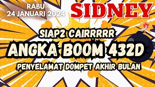 Prediksi sydney 24 januari 2024 hari ini  bocoran togel sdy hari ini  rumus angka jitu sdy [upl. by Biagi]