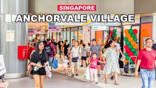 Newly Opened Singapore Shopping Mall  Anchorvale Village 🇸🇬🛍️🛒 [upl. by Slyke]