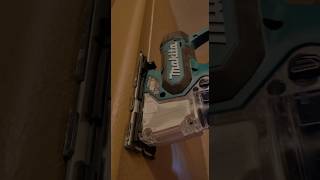 Makita drywall cutout saw This tool has quickly become a favorite for remodel demos makita [upl. by Ynattyrb]