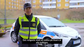 Jobba som parkeringsvakt på Avarn Security [upl. by Leirum]