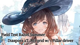 グラブル ディアスポラ 2T  GBF Diaspora 2T Field test with Raziel Summer [upl. by Merrili]