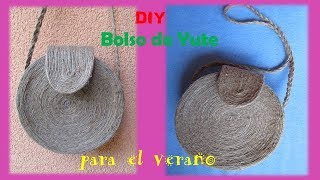 Bolso de yute para el veranoDiy [upl. by Akli959]