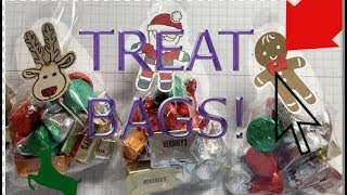 How to make EASY CUTE Treat Bags DIY [upl. by Htomit969]