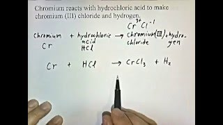 Creating Balanced Equations from Sentences [upl. by Seligman]