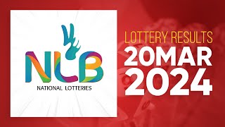 NLB Live Lottery Draw 20240320  0930 PM [upl. by Primrosa3]