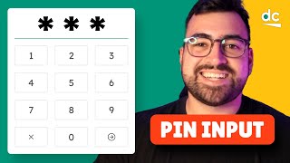 Create a Pin Input with HTML CSS amp JavaScript [upl. by Honan]