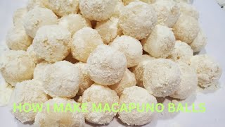 HOW TO MAKE A MACAPUNO BALLS CANDY macapuno candy [upl. by Ecinrev853]