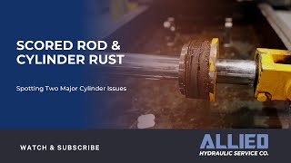 Scored Rod amp Cylinder Rust [upl. by Rramel]