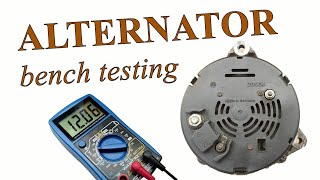 Alternator Bench Test [upl. by Anayek]