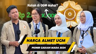 BIAYA YANG DIKELUARKAN UNTUK BISA MASUK UGM  PIONIR GADJAH MADA 2024 [upl. by Yllaw413]