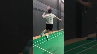 Amazing Backhand Skills 🔥🔥 badmintonlovers badminton backhandsmash [upl. by Earal]