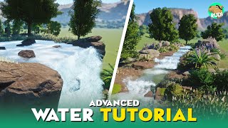 Waterfall tutorial Planet Zoo Tutorial  Advanced Waterfall Cascade amp Water Volume Building [upl. by Soirtimid174]