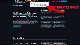 Dayz  dzsa tools still works [upl. by Grati]