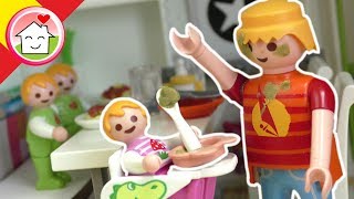 Playmobil en español Un día en la vida de Mia  La Familia Hauser [upl. by Adnale762]