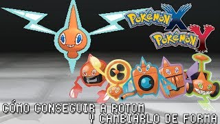 Pokémon X  Y ۩ Cómo conseguir a Rotom y cambiarlo de forma [upl. by Endora660]