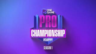 OneGame Pro Championship  BGMI  Season 1  bgmi [upl. by Ecinnahs38]