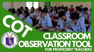 TAGALOG COT OBSERVATION NOTES GUIDE for Master Teachers [upl. by Mcfarland]