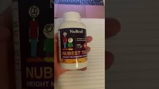 NuBest Tall 10  Best height growth pill [upl. by Nevek41]