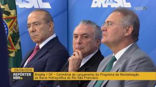 Michel Temer assina decreto que institui programa de revitalização do Rio São Francisco [upl. by Sigvard]