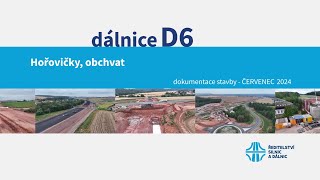 D6 Hořovičky obchvat dokumentace stavby 072024 [upl. by Zales]