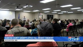 Olmsted County Sheriffs Office holds fall awards ceremony [upl. by Tletski]