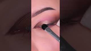 spotlight eyeshadow tutorial  gold makeup  pink makeup  makeup trends [upl. by Odilia]